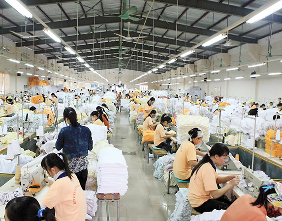 Xưởng sản xuất khăn bông xuất khẩu cao cấp