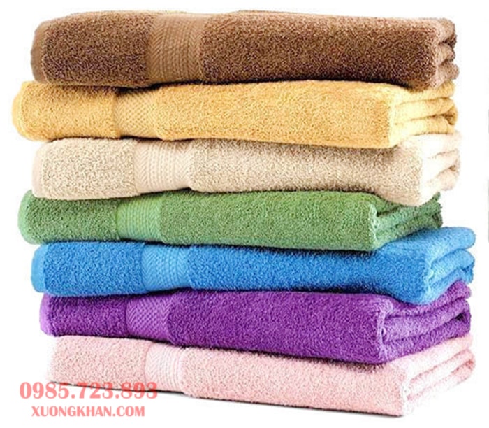Bộ khăn cotton 100% chất lượng nhanh khô cao cấp cho phòng tắm siêu thấm nước