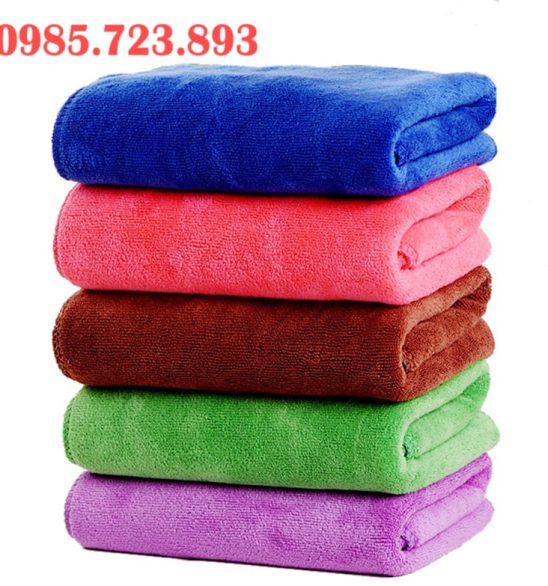 Khăn lau đa năng xe ô tô lau kính microfiber 30x50cm