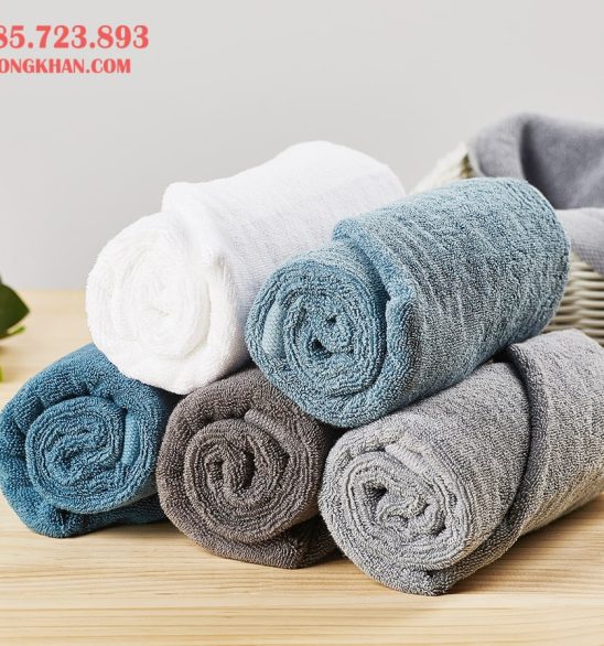 Khăn cân thanh lý hàng xuất khẩu cotton 100% 6 Khăn bông đẹp xưởng khăn