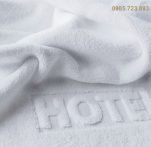 Dệt khăn khách sạn logo theo yêu cầu chất lượng cao